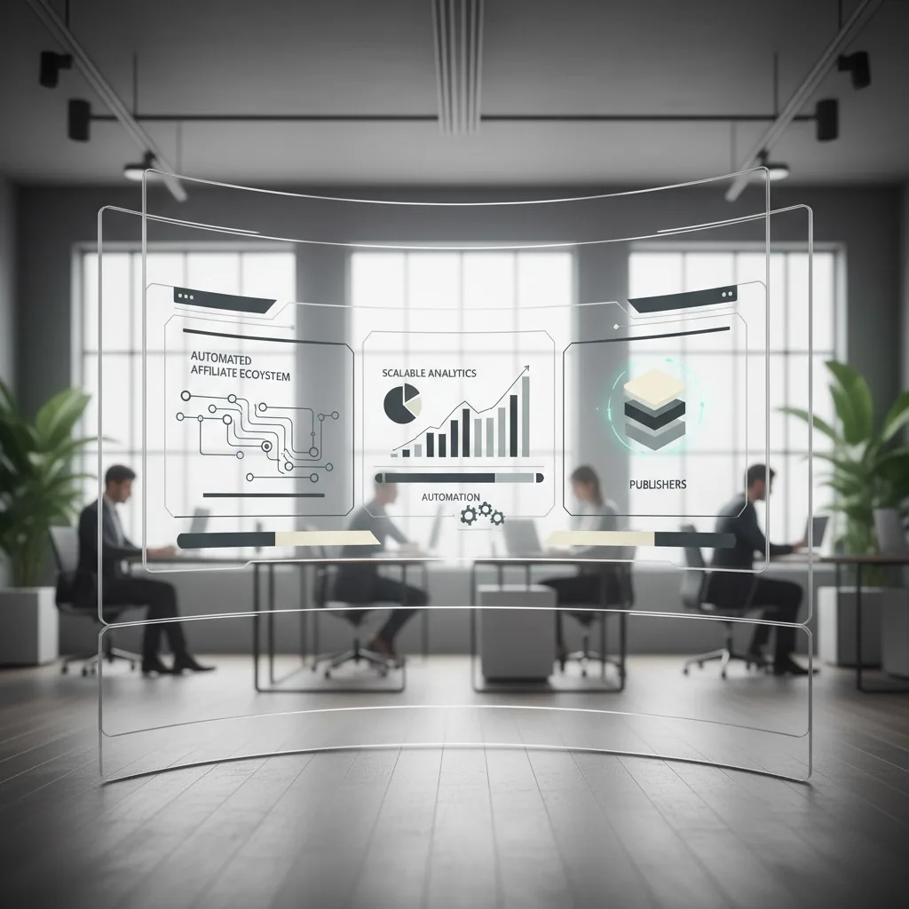 Automated affiliate ecosystem and scalable analytics interface